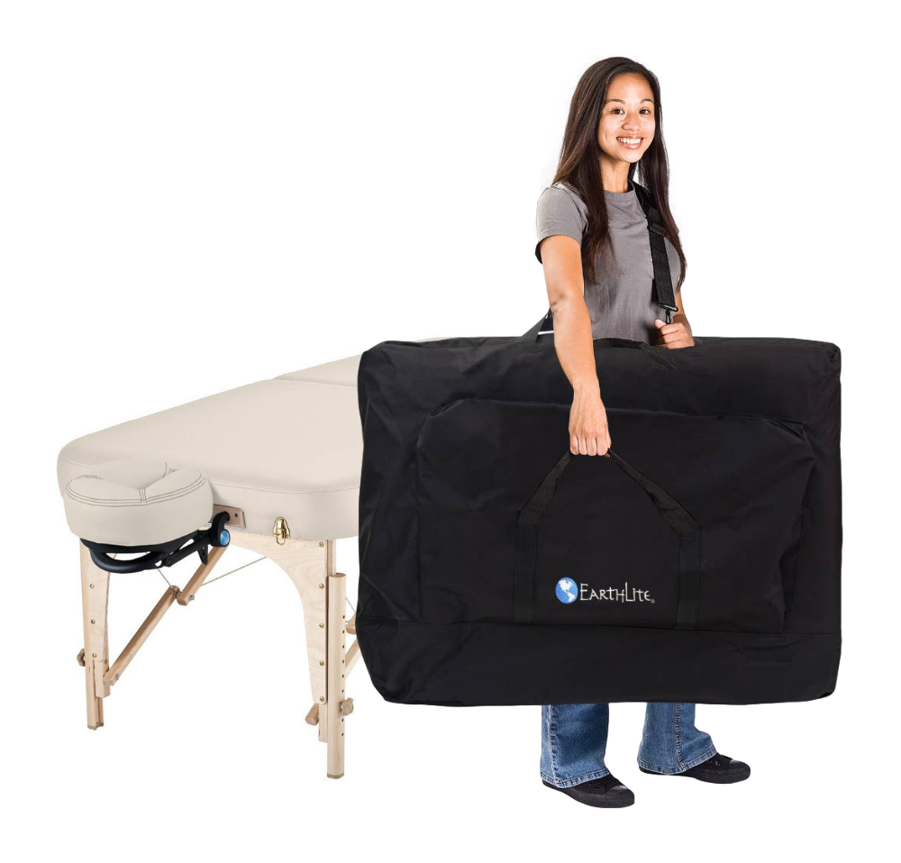 Transportable massagebrikse