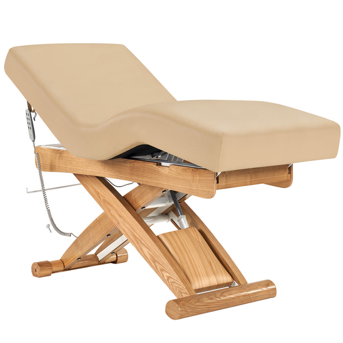 Elektrisk SPA briks HARMONY – eksklusivt design i egetræ