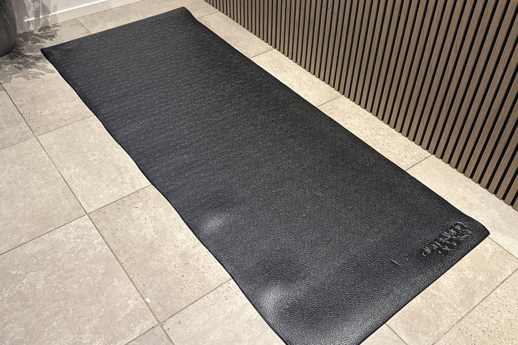 Stor skridsikker måtte til romaskine - (244 x 95,5 cm) gulvbeskyttelse