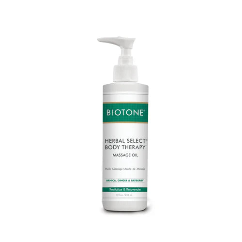 Herbal Select Body Therapy massageolie fra BIOTONE® – botanisk pleje