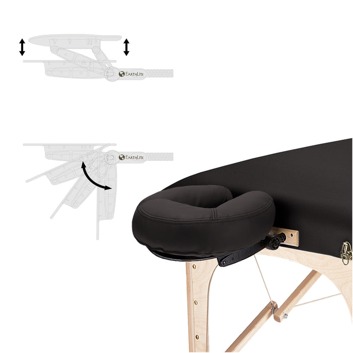 Earthlite Harmony DX transportabel massagebriks med reiki-endestykke