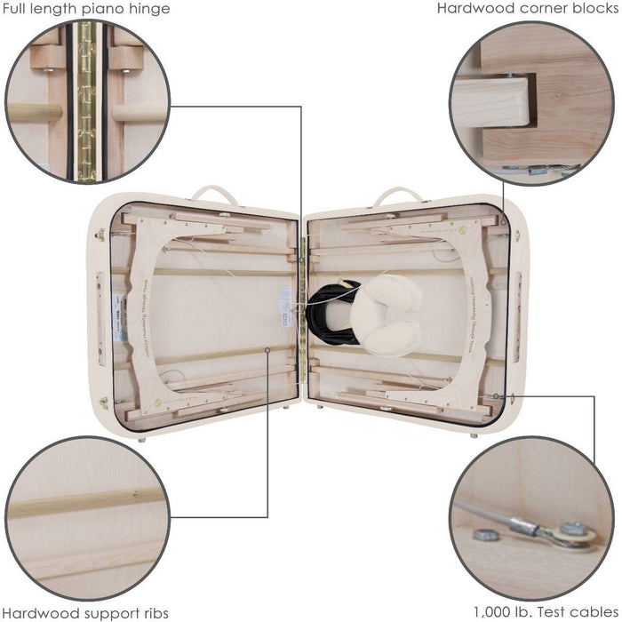 Earthlite Spirit Reiki transportabel luksus massagebriks