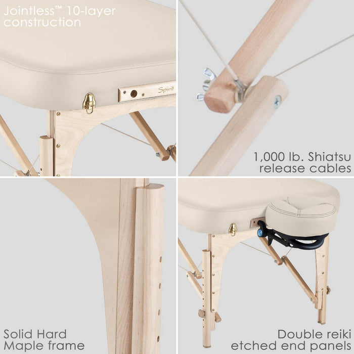 Earthlite Spirit Reiki transportabel luksus massagebriks