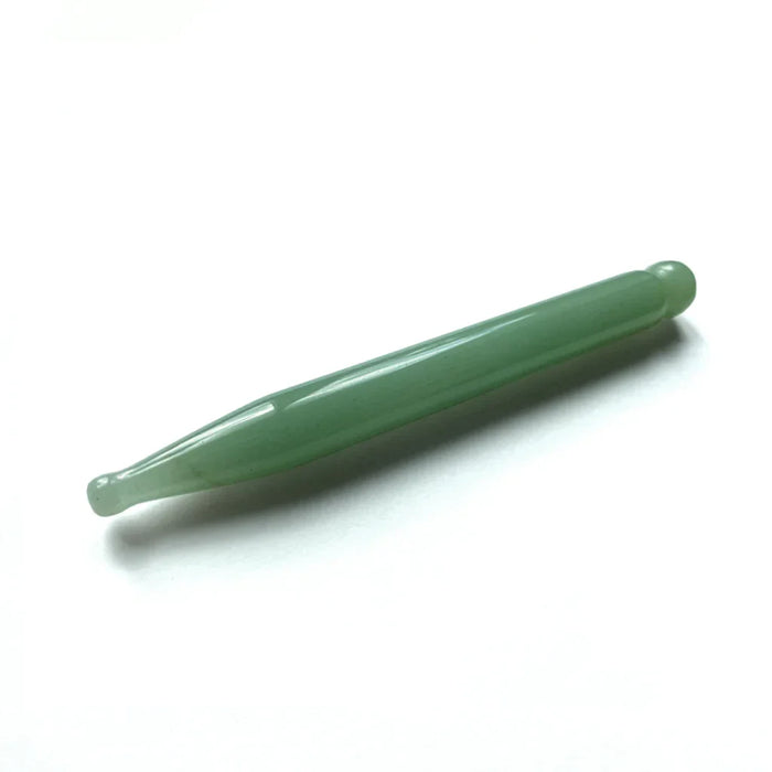 Grøn Aventurine Akupressur Stick – natursten til massage og zoneterapi