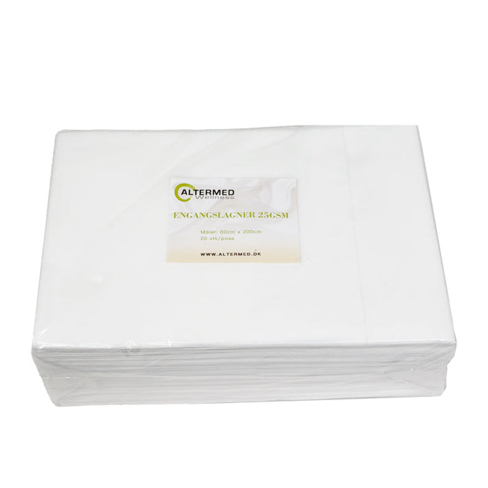 Engangslagner 25 gsm – 80x200 cm til massagebriks