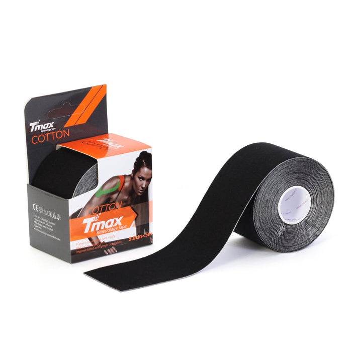 Tmax kinesiologitape 5m x 5cm – Hudvenlig og vandafvisende