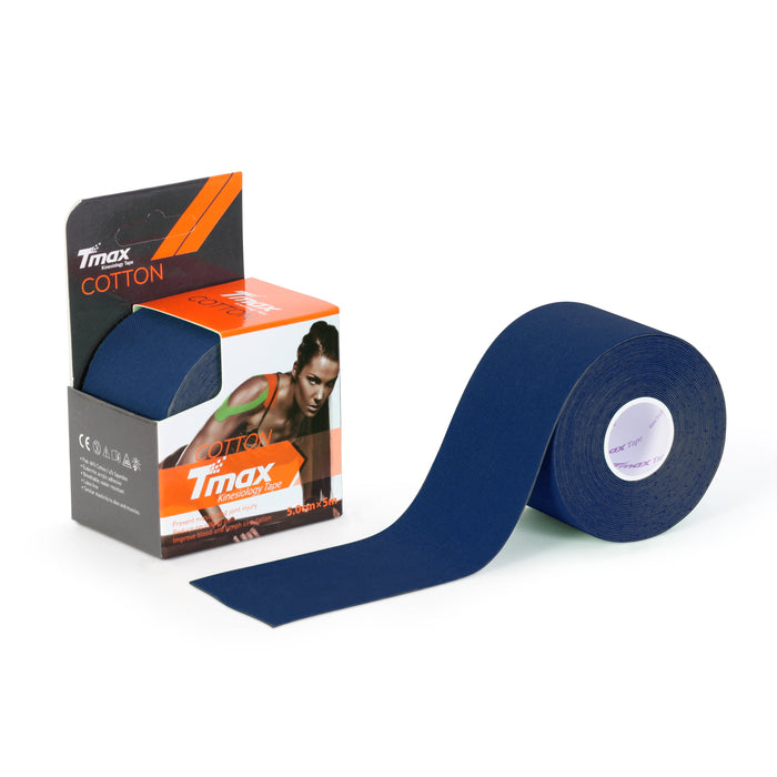 Tmax kinesiologitape 5m x 5cm – Hudvenlig og vandafvisende