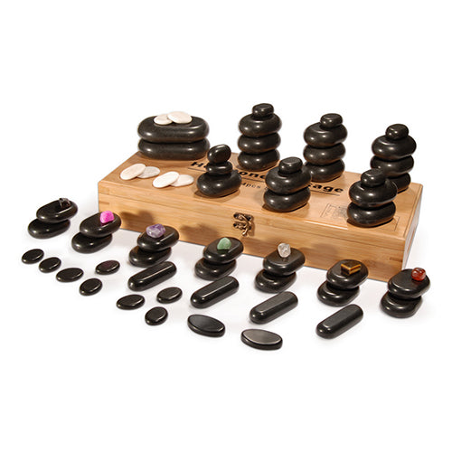 Hotstone deluxe varmer med 45 sten