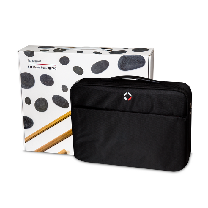 Vulsini Hotstone Massage Bundle – komplet sæt med 45 sten