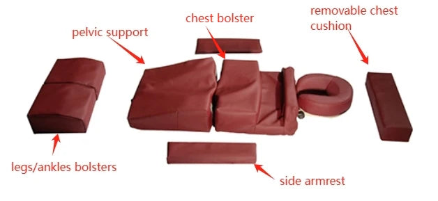 Graviditetspude til massagebriks – Altermed prænatal støttepude