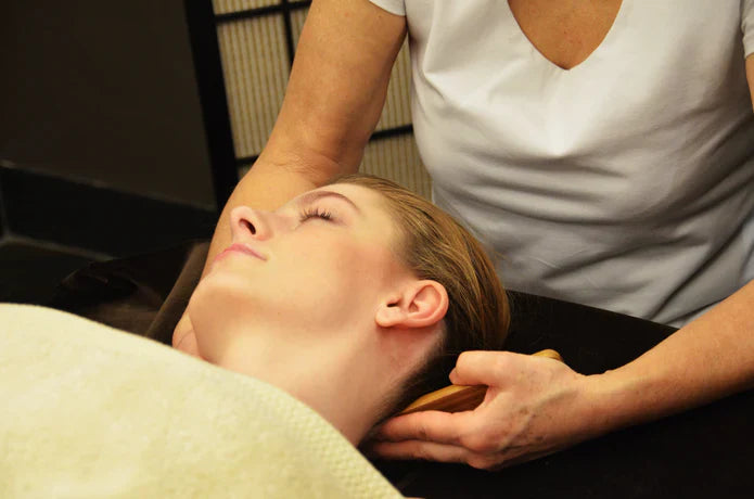 Vulsini bambuspinde sæt – 8 stk. til helkropsmassage