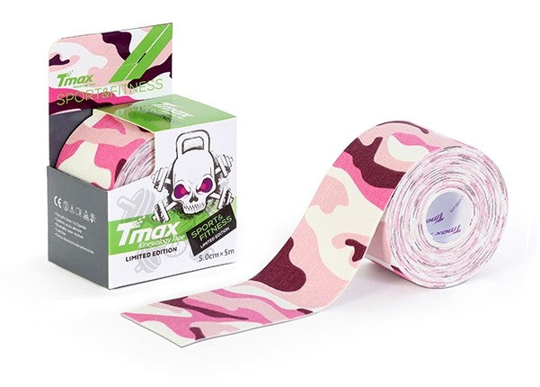 Tmax kinesiologitape 5m x 5cm – Camouflage design til sport