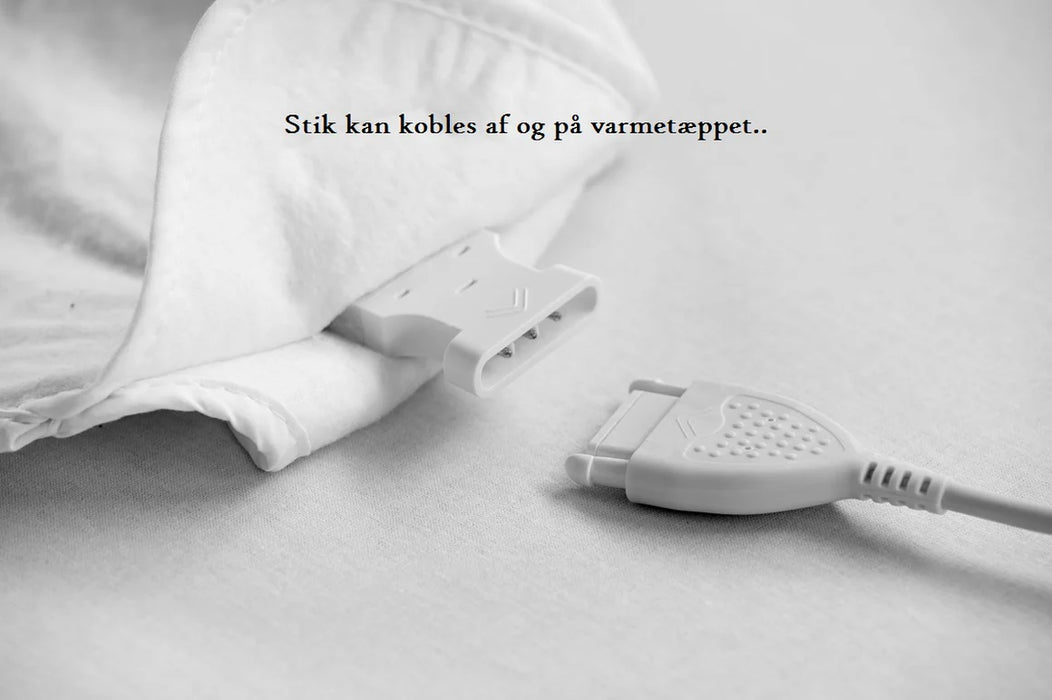 Varmetæppe Deluxe 185x76 cm – 10 Trins Temperatur