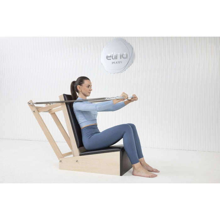 Baby pilates chair – kompakt og alsidig pilatesstol til genoptræning | Elina Pilates