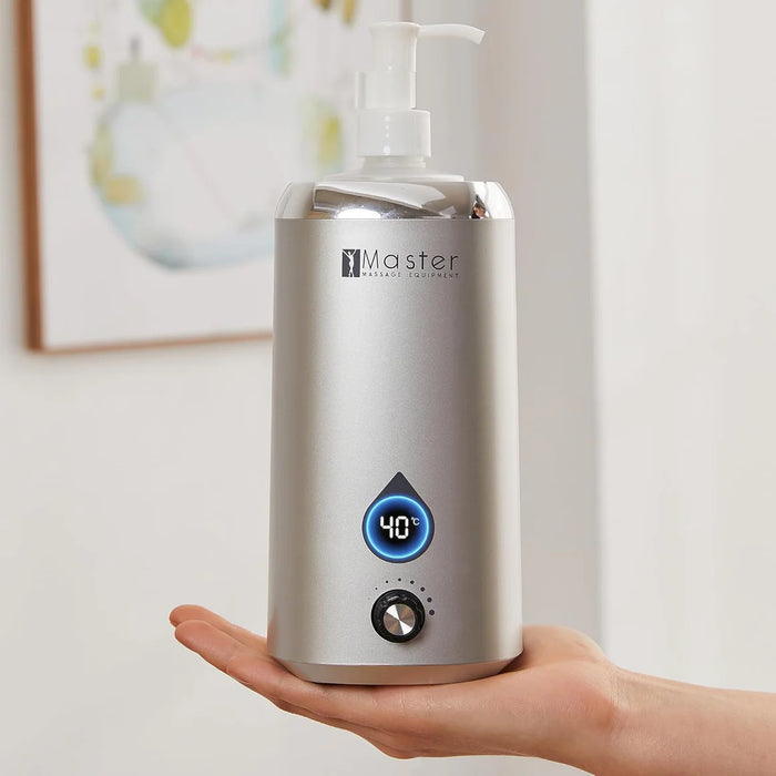 Massageolievarmer med 1 flaske – Effektiv og præcis opvarmning