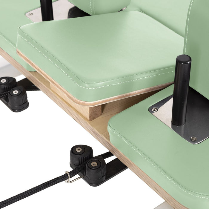 Lignum™ Reformer med tower – professionel pilatesmaskine i træ